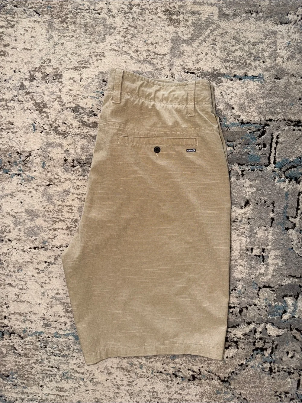 Mens Hurley Phantom Khaki Shorts Size 32
